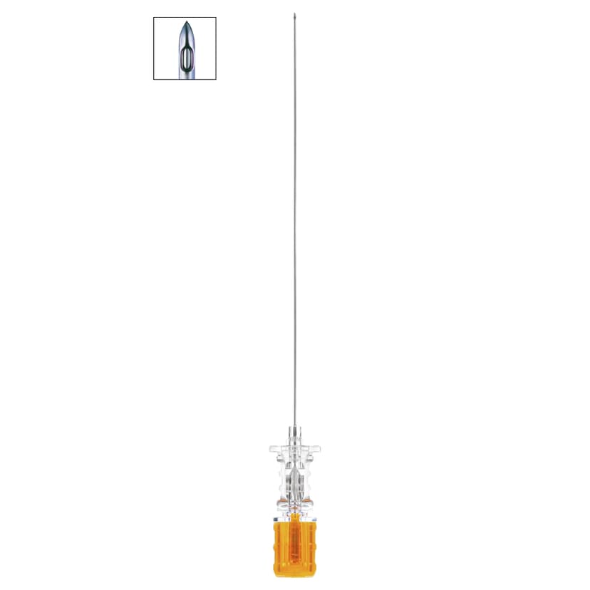 Pencan® 25G x 88 mm Luer-Spinal needle with Pencil Point bevel - REF.No. 4532503
